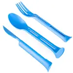 Evolite Combo 3 in 1 Çatal Kaşık Set (MAVİ)-4
