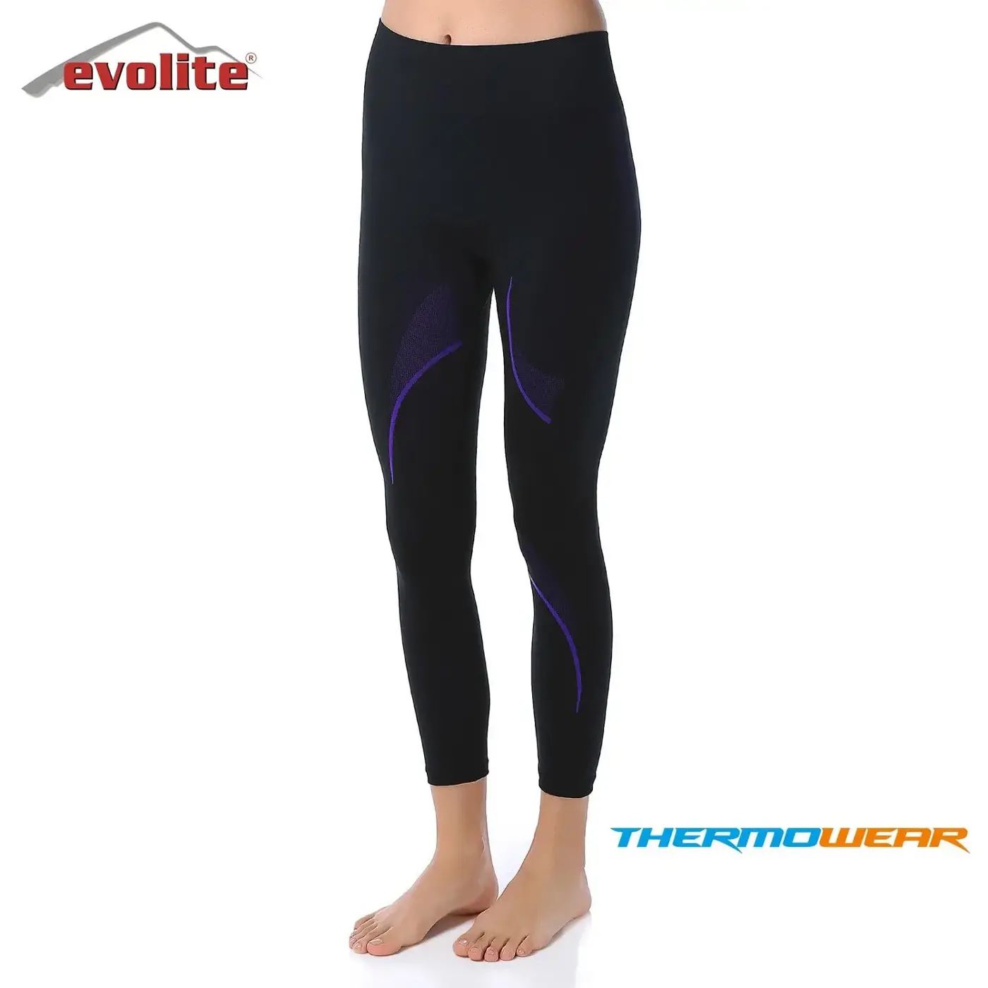 Evolite Thermowear Kadın Mor Termal Alt İçlik/ Isı Yalıtımı