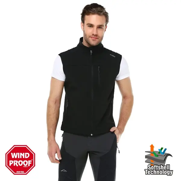 Evolite Krypton Softshell Yelek/Rüzgar Geçirmez & Su İtici