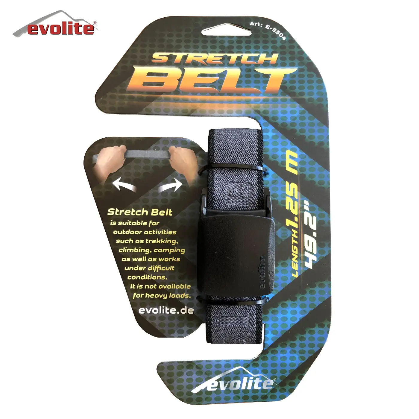 Evolite Stretch Outdoor Kemer/Esnek ve Rahat Yapı-2