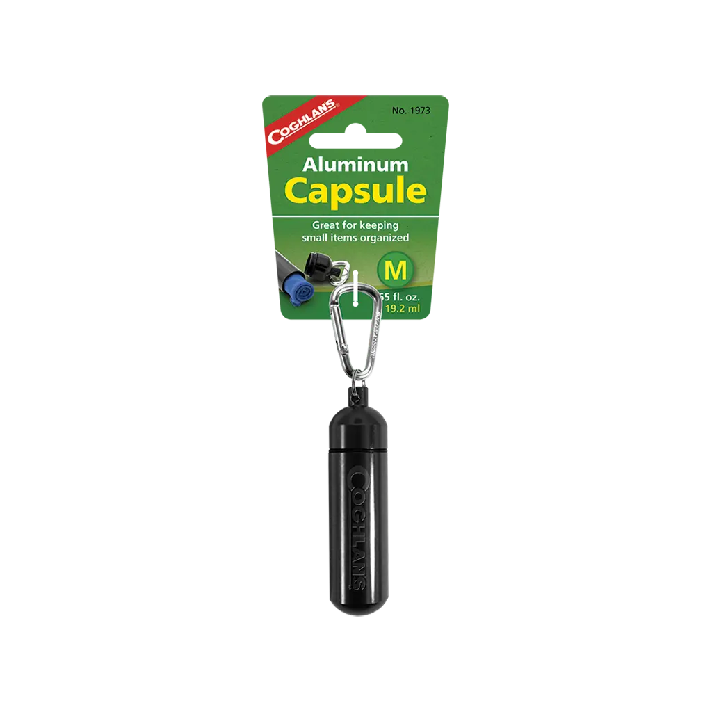 Coghlans Aluminum Capsule/Küçük Eşya Saklama