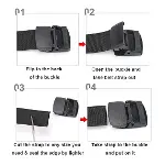 Evolite Outdoor Stretch Kemer 4cm/Dayanıklı ve Hızlı Tokalı-6
