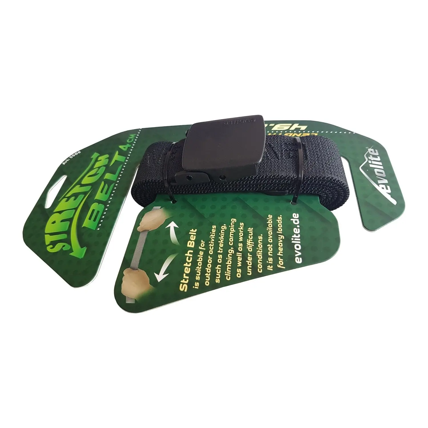 Evolite Outdoor Stretch Kemer 4cm/ Esnek ve Dayanıklı-7 Evolite Outdoor Stretch Kemer 4cm/ Esnek ve Dayanıklı-7