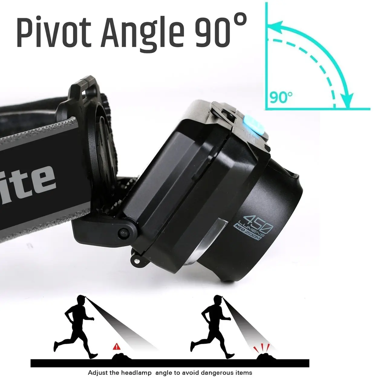 Evolite Eclipse 450 lm. IP65 Kafa Lambası su geçirmez-3