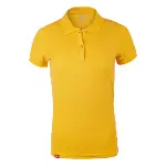 Evolite DeepRaw Kadın Polo T-Shirt - Sarı-1