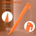 Evolite Arancio ABS Çadır Kazığı / Sert Zemin Çadır Kazığı-3