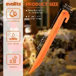 Evolite Arancio ABS Çadır Kazığı / Sert Zemin Çadır Kazığı-4