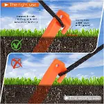 Evolite Arancio ABS Çadır Kazığı / Sert Zemin Çadır Kazığı-5