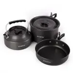 Evolite Tria Pot Çaydanlıklı Tencere Seti-1