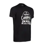 Evolite Happy Campers T-shirt-Siyah-2