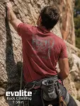 Evolite Rock Climbing T-shirt-Kiremit-6
