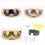 Evolite Balistik Protector Goggles - Coyote MIL-PRF-5