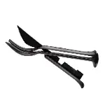 Evolite Combo 3 in 1 Çatal Kaşık Set (SİYAH)-4