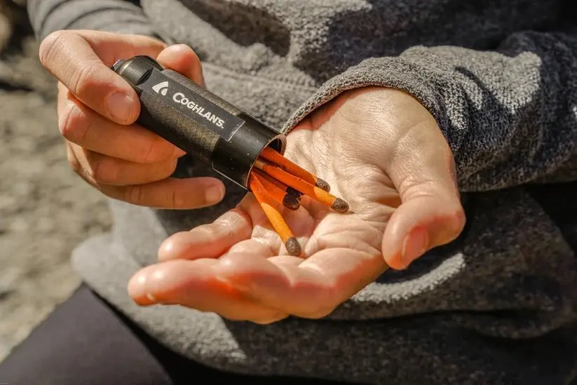Coghlans Alüminyum Kapsül Kutu / Mini Su Geçirmez Kutu-4