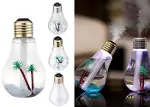 Hava Nemlendirici Ampul Görünümlü Hazneli Buhar Makinesi 400 ml. (4745)-1
