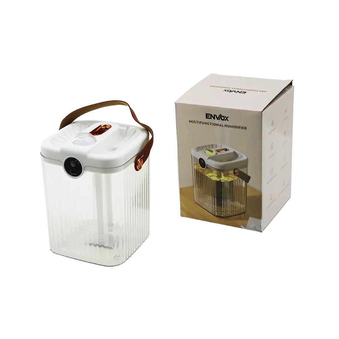 2LT USB ŞARJLI - IŞIKLI HAVA NEMLENDİRİCİ BUHAR MAKİNE - KOKU GİDERİCİ 5W (4745)