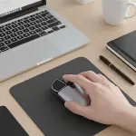Sessiz Kablosuz Mouse – Wireless Optik Mouse, Sessiz Tıklama, Ergonomik Tasarım (4745)-5