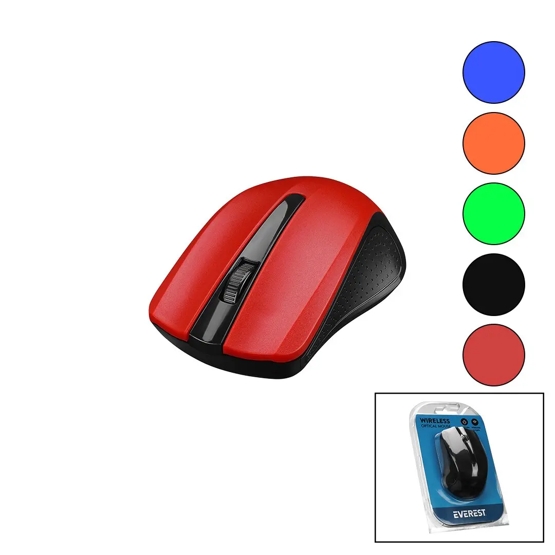 EVEREST SM-537  WİRELESS - KABLOSUZ  1600DPI USB OPTİCAL MOUSE  VAKUM AMBALAJ (4745)