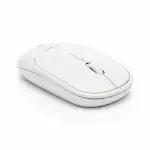 Beyaz Renkli Ergonomik Sessiz Kablosuz Mouse – USB Alıcılı, Ofis ve Oyun İçin Konforlu Bilgisayar Faresi MS6310 (4745)-4