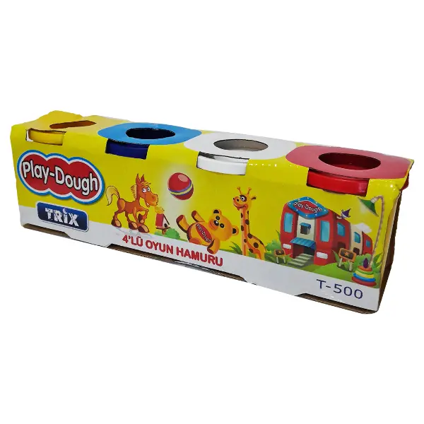 BÜYÜK 4 PARÇA  OYUN HAMURU (4745)