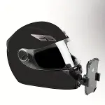 Motorsiklet Kask Önü Takılan Telefon Tutucu Aksiyon Kamerası Takılabilen Aparat- KASK DEĞİLDİR - SADECE APARAT GÖNDERİLİR (4745)-5