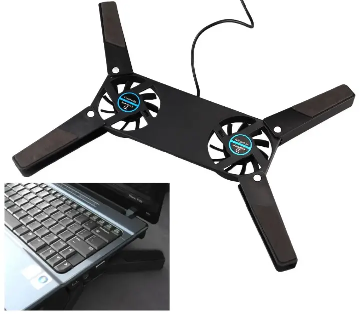 Katlanabilir Laptop Soğutucu 2 fanlı (4745)