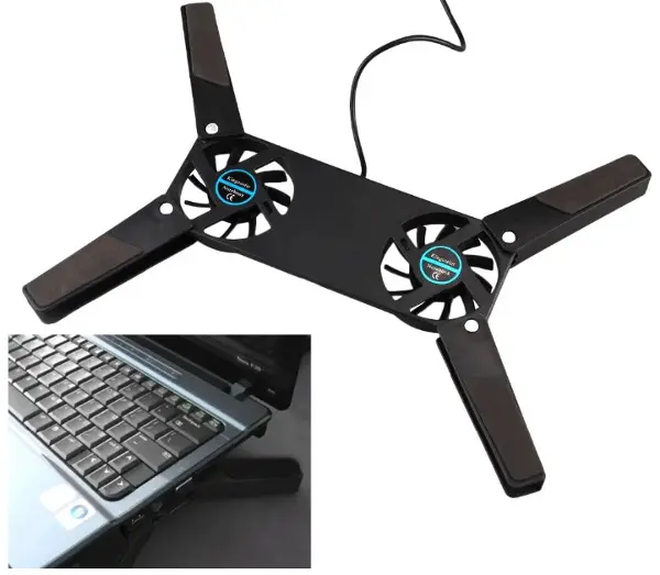 Katlanabilir Laptop Soğutucu 2 fanlı (4745)