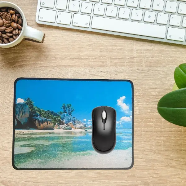 25x32 cm Küçük Boy Mouse Pad Manzara Ada (4745)