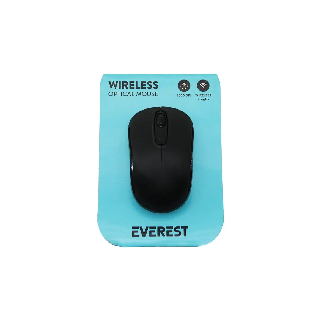 EVEREST SM-804 WİRELESS - KABLOSUZ 1600DPI USB OPTİCAL MOUSE VAKUM AMBALAJ (4745)