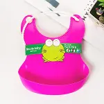 Çocuk Bebek Mama Önlüğü Dökülme Engelleyici Bükülebilir Pembe (4745)-4