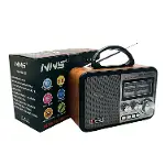 NNS NS-8897 Orta Boy Retro, Nostaljik, Ahşap Tasarım Radyo (4745)-1