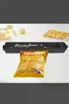 Vacuum Sealer Ev Tipi Vakumlama ve Yapıştırma Makinesi + 10 Adet Vakum Poşeti (4745)-5