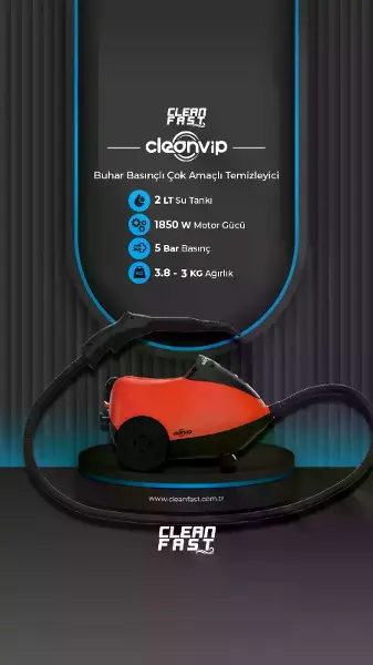 Detaylı Buhar Temizliği Buharlı Makinesi CV332 (4745)
