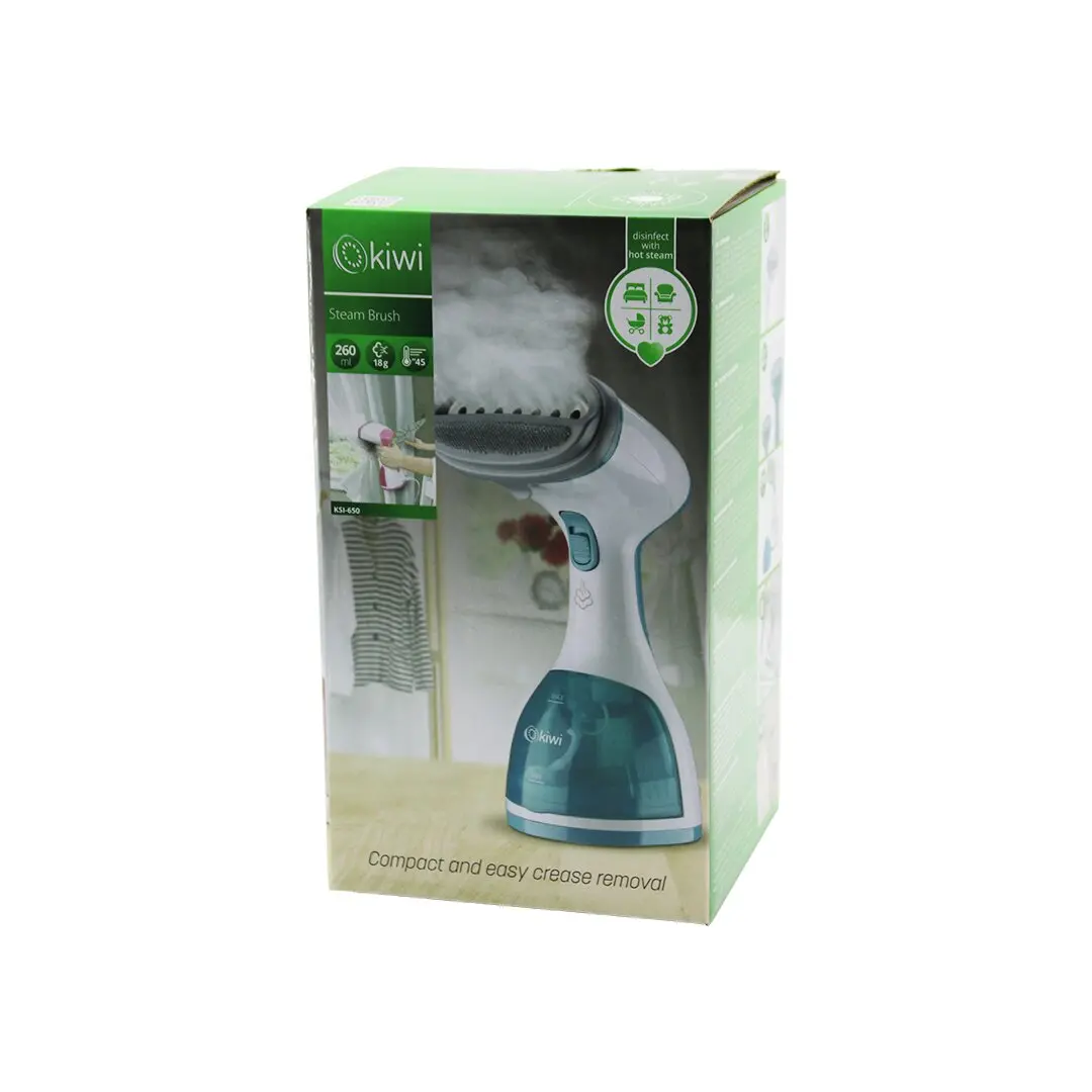 KİWİ KSI-650 PORTATİF BUHARLI KIRIŞIK GİDERİCİ ÜTÜ 1200W SU TANKI=260MLHIZLI ISINMA=45 SANİYEDAKİKADA=18GR BUHAR (4745)