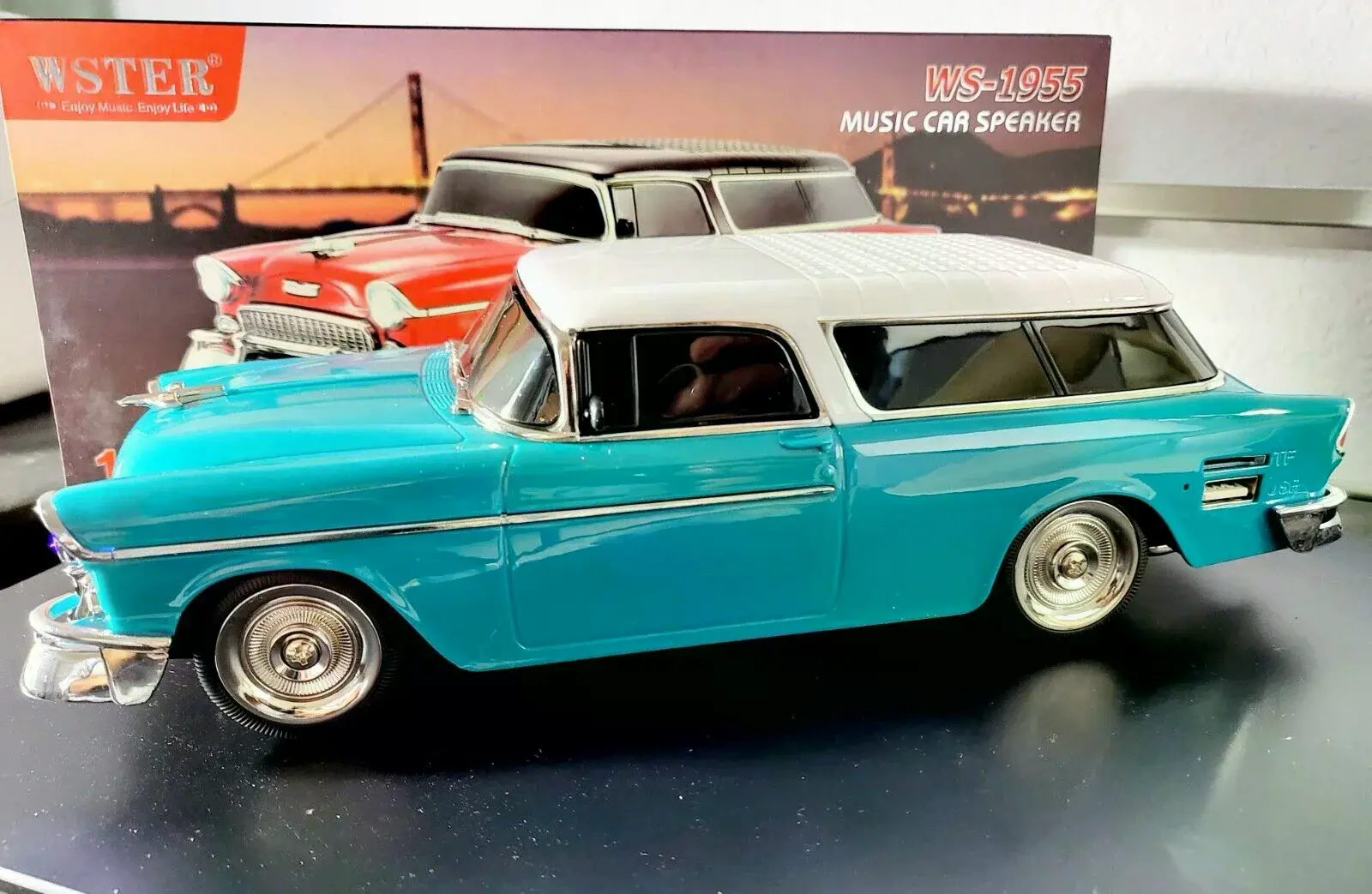 Chevrolet WS-1955BT Belair 1955 Model Bluetooth Hoparlör (4745)