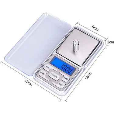 Dijital Hassas Elektronik Kuyumcu Cep Terazisi Tartı 200 gr / 0.01 gr (4745)-3