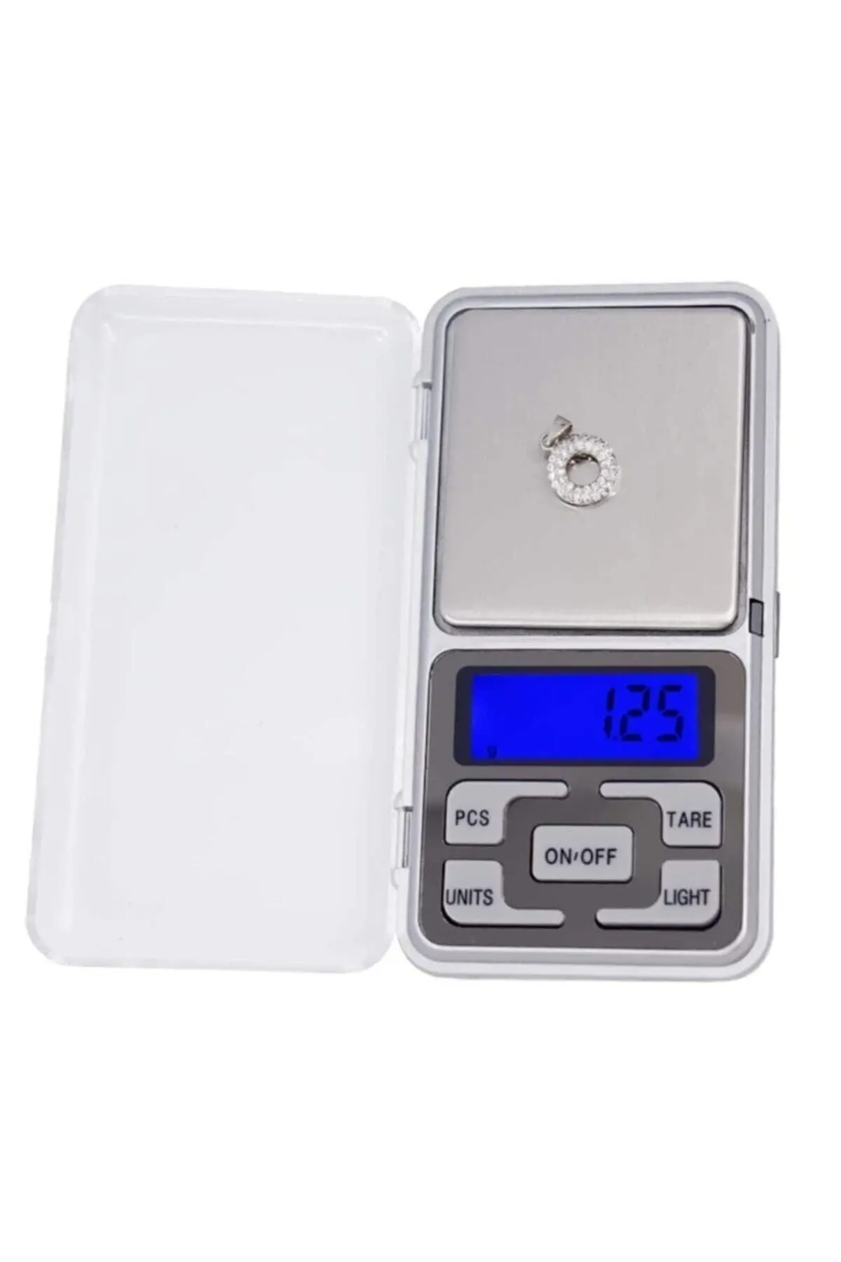 Dijital Hassas Elektronik Kuyumcu Cep Terazisi Tartı 200 gr / 0.01 gr (4745)-5