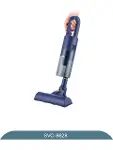 DİKEY MAVİ ELEKTRİKLİ SÜPÜRGE 500W 90° BAŞLIK - 1.5LT TOZ HAZNE - ÇİFT FİLTRE SVC-8628 (4745)-3