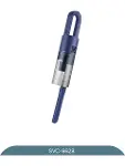 DİKEY MAVİ ELEKTRİKLİ SÜPÜRGE 500W 90° BAŞLIK - 1.5LT TOZ HAZNE - ÇİFT FİLTRE SVC-8628 (4745)-4