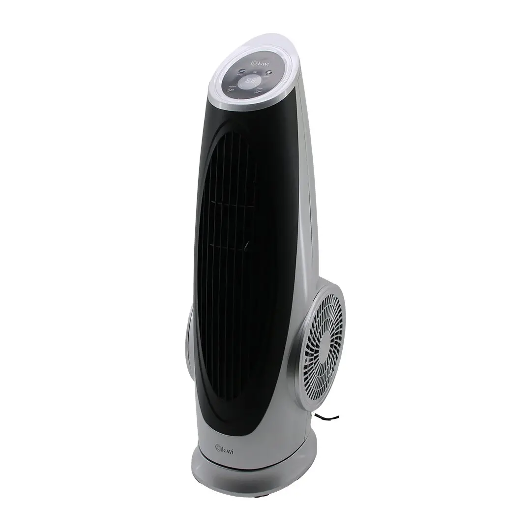 KİWİ KFAN-7690  KULE TİPİ   TURBO FAN VANTİLATÖR   KUMANDALI - DOKUNMATİK EKRAN  130W   3 KADEME HIZ   Y: 75CM (4745)