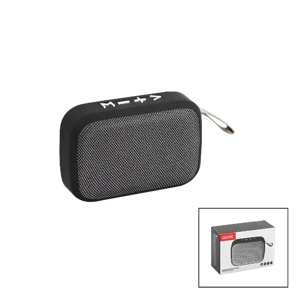 BLUETOOTH WİRELESS  MİNİ  HOPARLÖR SPEAKER  USB ŞARJLI   3W  300mAH PİL - MİKROFON - KART GİRİŞİ AS-02 (4745)
