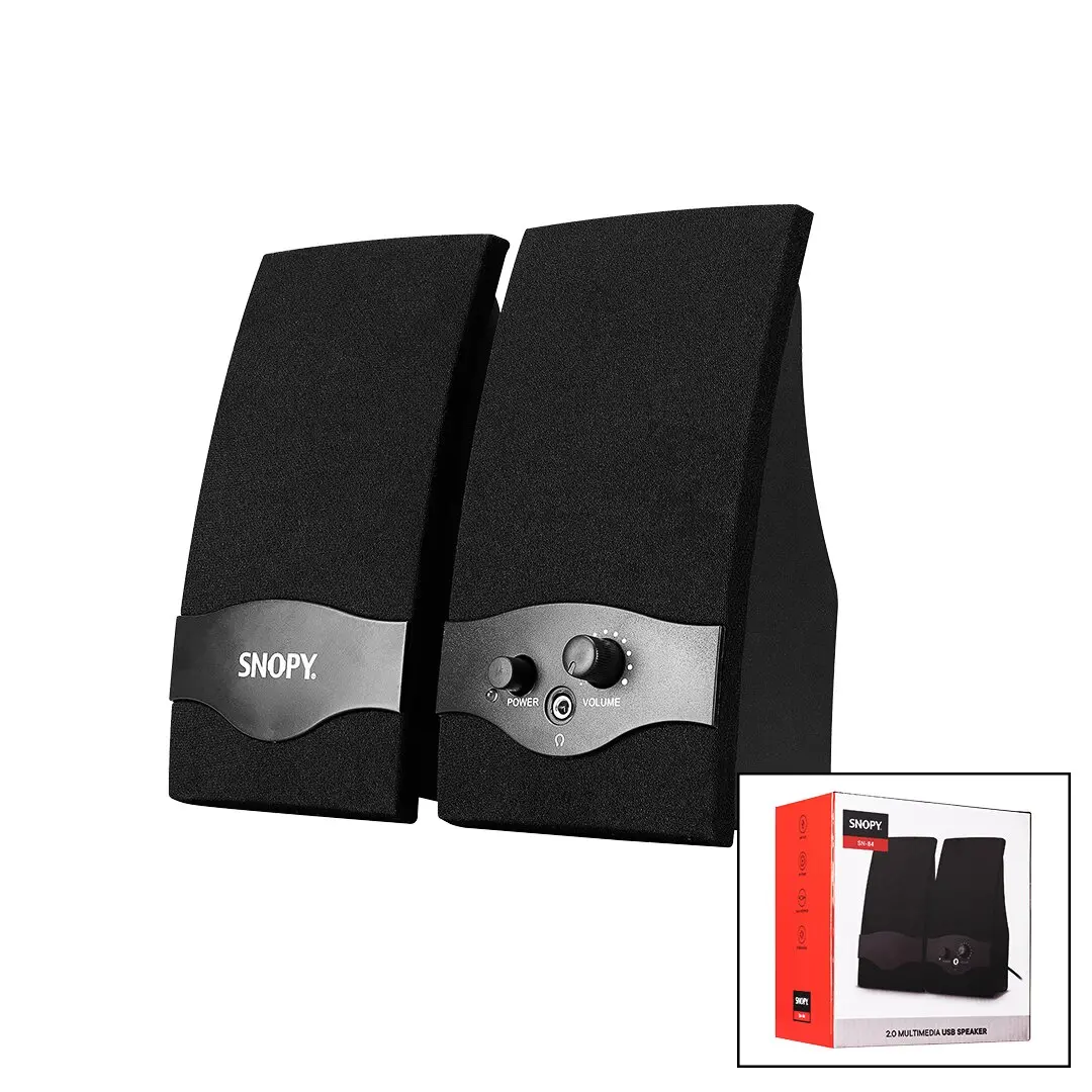 SNOPY SN-84 USB 2.0 MULTİMEDYA 1+1 HOPARLÖR SPEAKAER SET 4W (4745)