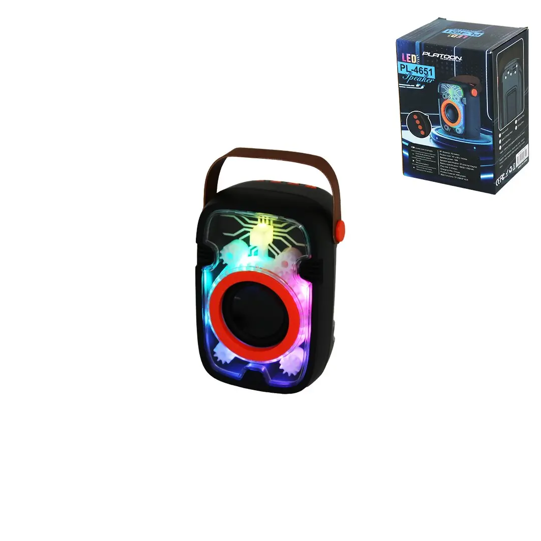 SPEAKER HOPARLÖR BLUETOOTH WIRELESS SPEAKER USB - BLUETOOHT - DC 5V 10W PL-4651 (4745)