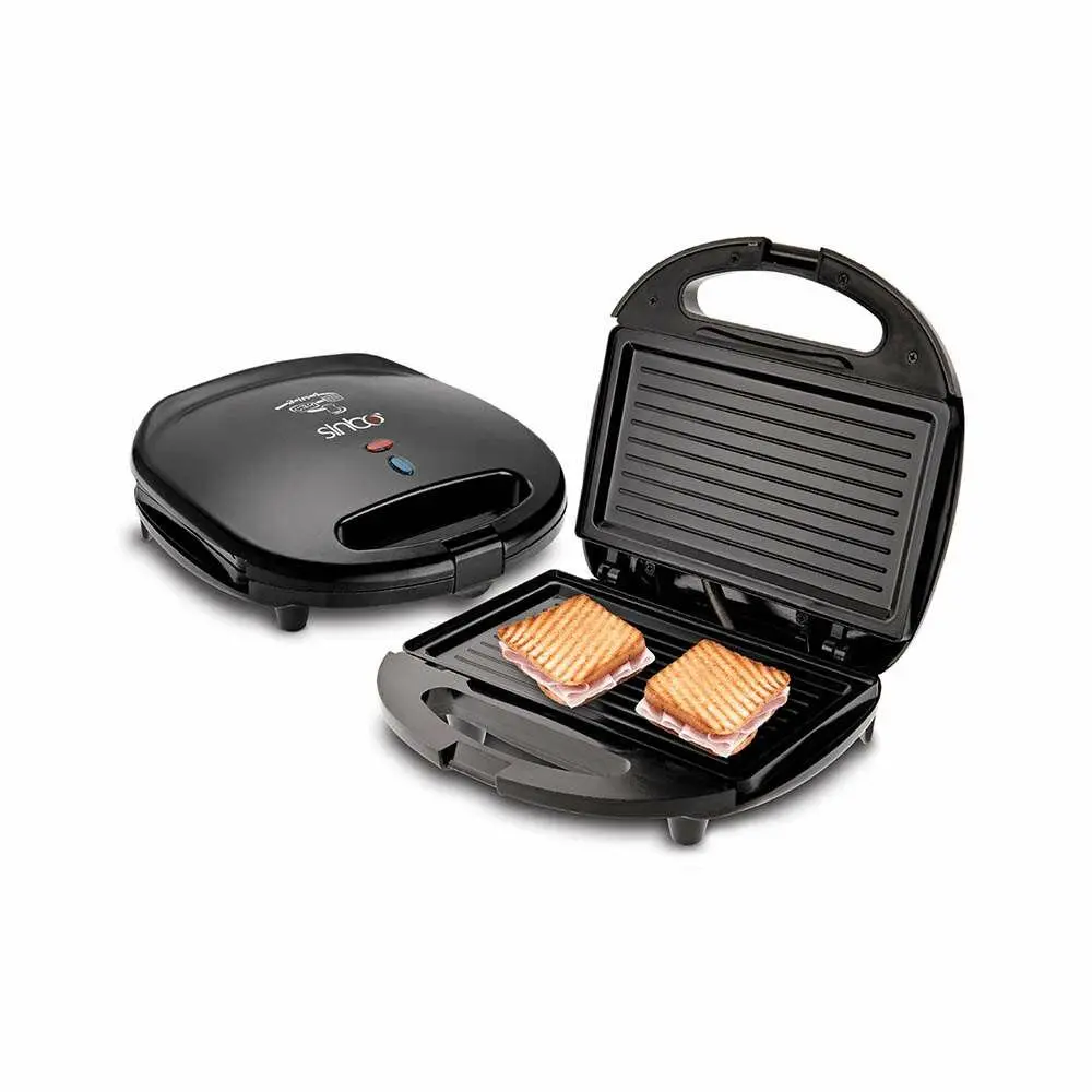 MİNİ GRANİT ELEKTRİKLİ TOST MAKİNESİ 2 TOST YAPIŞMAZ YÜZEY 750W SSM-2513 (4745)
