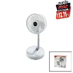 MASA ÜSTÜ VANTİLATÖR USB ŞARJLI KATLANIR FAN=16.4CM - UZAYAN AYAK=12.5-19CM 180 DERECE DÖNEBİLEN TELEFONLUKLU BWFN-11 (4745)-2