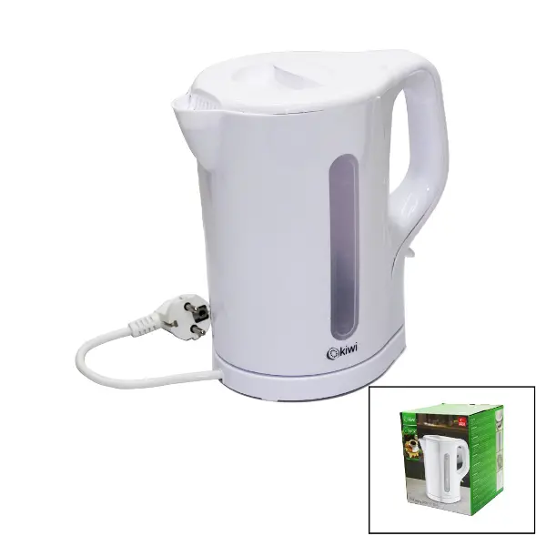 PLASTİK KETTLE SU ISITICISI BEYAZ 1.7LT 2000W OTOMATİK KAPANMA - 360° GÖVDE - KABLO SAKLAMA KK-3304 (4745)