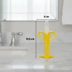 Muz Şekilli Diş Kaşıma Aparatı – Bebekler İçin Silikon Diş Kaşıyıcı, Diş Çıkarma Oyuncağı (4745)-5