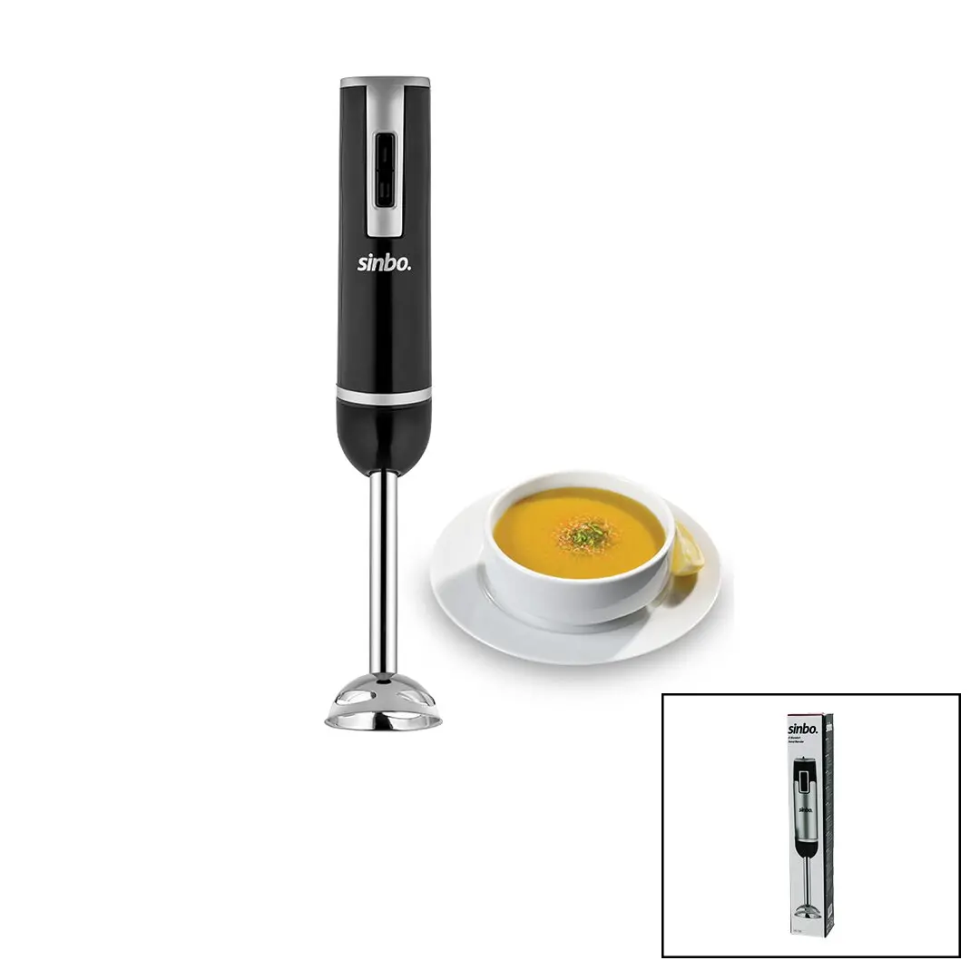 ÇELİK UÇLU ÇUBUK BLENDER 300W DC MOTOR= 2 KADEME HIZ AYRILIR GÖVDE ERGONOMİK TASARIM SHB-3180 (4745)