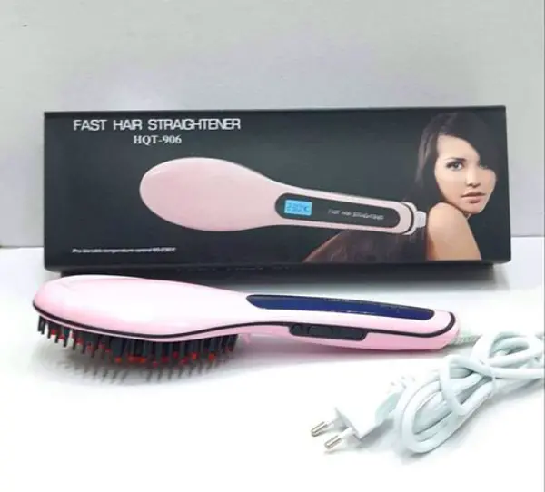 FAST HAIR STRAIGHTENER HQT-906 DERECE GÖSTERGELİ SAÇ DÜZLEŞTİRİ (4745)