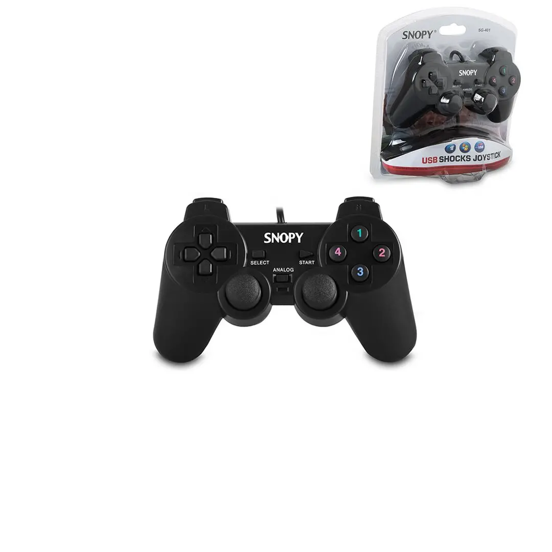 PS3 SİYAH OYUN KOLU ANALOG TİTREŞİMLİ USB KABLO 15 TUŞ - 2 ANALOG - 8 YÖN TETİKLEYİCİ 1.8MT KABLO (4745)
